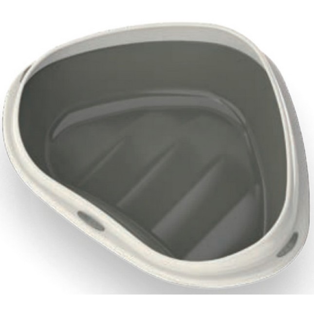 Geoplast Shuttle Corner Medium - γωνιακή τουαλέτα απορριμμάτων 49x40x17.5cm Geoplast Shuttle Corner Medium - γωνιακή τουαλέτα απορριμμάτων 49x40x17.5cm