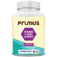 Primus Συμπλήρωμα διατροφής Vitamins & Minerals, 60 δισκία Primus Συμπλήρωμα διατροφής Vitamins & Minerals, 60 δισκία