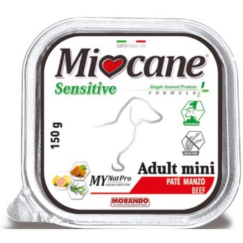Morando Δισκάκι Miocane Adult μοσχάρι χωρίς σιτηρά 150gr Morando Δισκάκι Miocane Adult μοσχάρι χωρίς σιτηρά 150gr