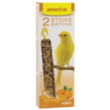 Benelux Sticks για καναρίνια με πορτοκάλι 2τεμ