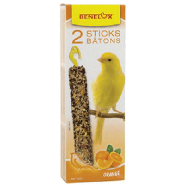 Benelux Sticks για καναρίνια με πορτοκάλι 2τεμ Benelux Sticks για καναρίνια με πορτοκάλι 2τεμ