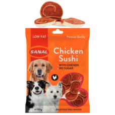 Sanal κοτόπουλο σούσι για σκύλους 100gr