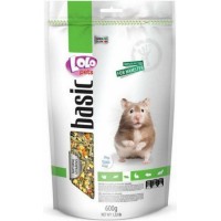 Lolo pets Μείγμα τροφή για χάμστερ με doypack 600gr