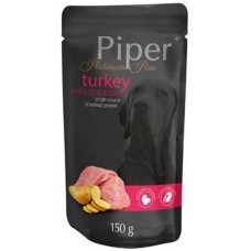 Dolina Piper Platinum Μονοπρωτεινική τροφή για ενήλικα σκυλιά με Γαλοπούλα & Πατάτα σε φακελάκι
