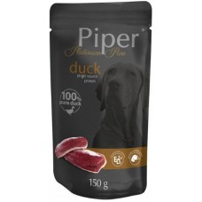 Dolina Piper Platinum Μονοπρωτεινική τροφή για ενήλικα σκυλιά με Πάπια σε φακελάκι