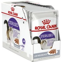 Royal Canin Feline Υγιεινή διατροφή Wet sterilized loaf για ενήλικες στειρωμένες γάτες