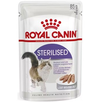 Royal Canin Πλήρης τροφή (πατέ) για ενήλικες στειρωμένες γάτες 1x85gr Royal Canin Πλήρης τροφή (πατέ) για ενήλικες στειρωμένες γάτες 1x85gr