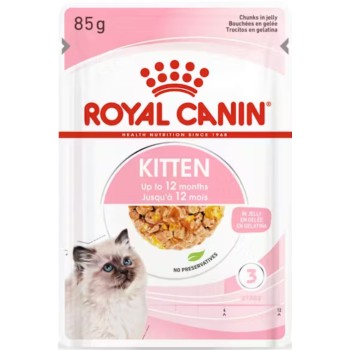 Royal Canin Πλήρης τροφή σε ζελέ για γατάκια, 2ης φάσης ανάπτυξης έως 12 μηνών