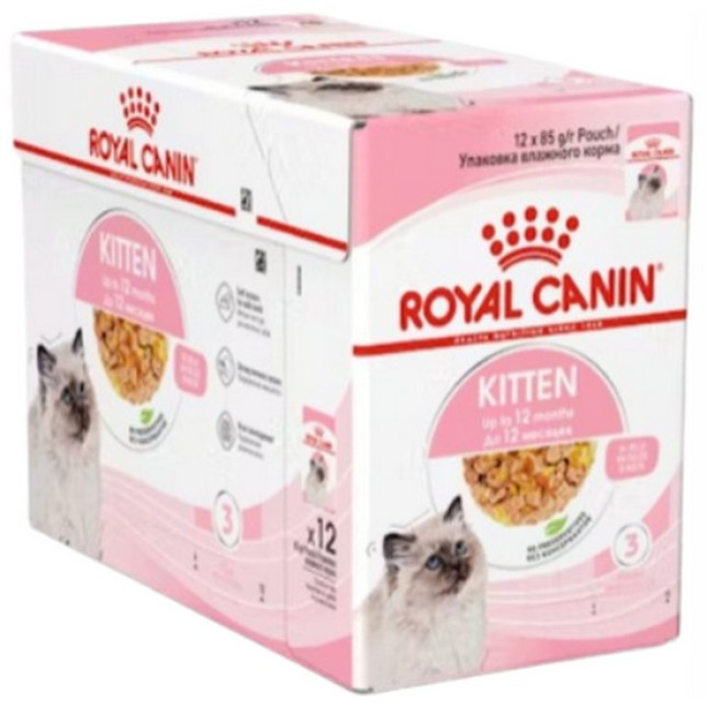 Royal Canin Πλήρης τροφή σε ζελέ για γατάκια, 2ης φάσης ανάπτυξης έως 12 μηνών