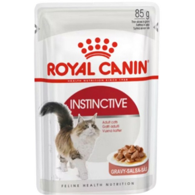 Royal Canin Πλήρης τροφή με ψιλοκομμένες φέτες σε σάλτσα για ενήλικες γάτες 1x85gr Royal Canin Πλήρης τροφή με ψιλοκομμένες φέτες σε σάλτσα για ενήλικες γάτες 1x85gr