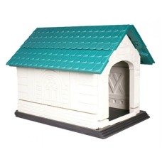 M-pets Σπιτάκι loft small 72x57x60 άσπρο-πράσινο
