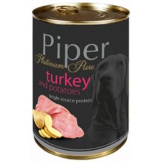 Dolina Piper Platinum Μονοπρωτεινική τροφή για ενήλικα σκυλιά με Γαλοπούλα & Πατάτα