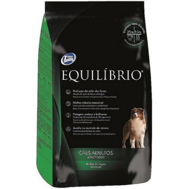 Total Alimentos Εquilibrio adult dogs 12kg +2kg δώρο