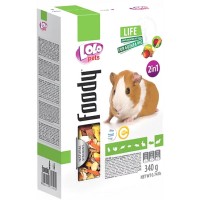 Lolo pets Μείγμα τροφή για ινδικό χοιρίδιο με Fruits/Vegetables 340gr