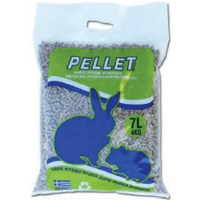 Pellet υπόστρωμα για τρωκτικά 7ltr-4kg Pellet υπόστρωμα για τρωκτικά 7ltr-4kg