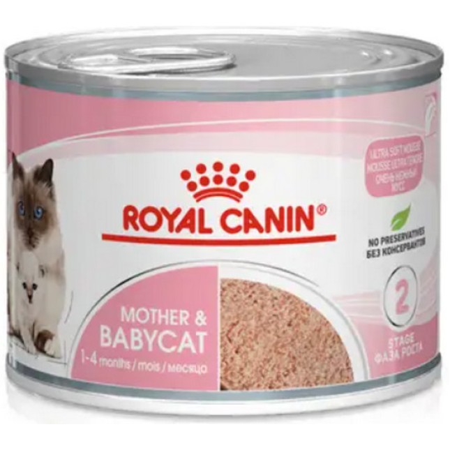 Royal Canin Feline Health Nutrition Wet babycat can Πλήρης τροφή για κυοφορούσες ή θηλάζουσες γάτες