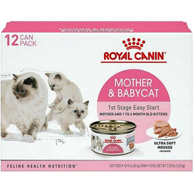 Royal Canin Feline Health Nutrition Wet babycat can Πλήρης τροφή για κυοφορούσες ή θηλάζουσες γάτες