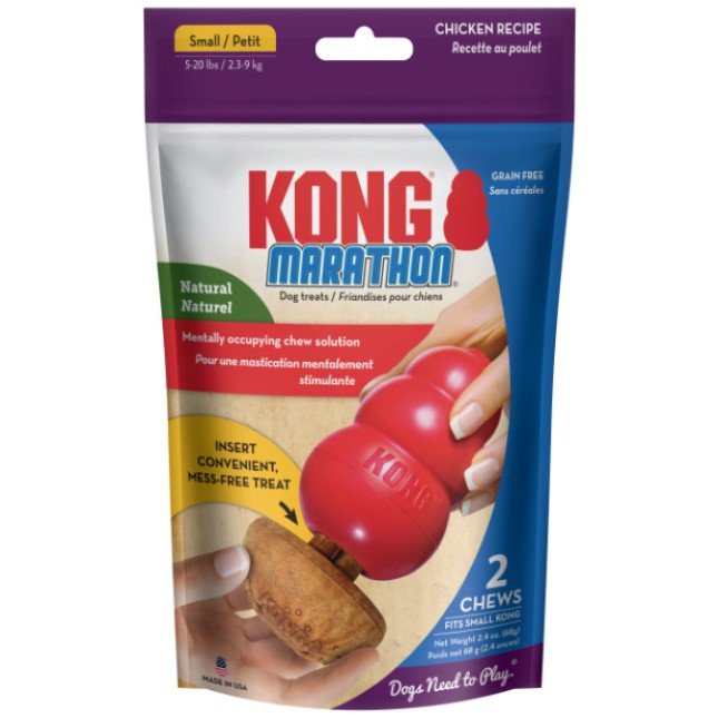 Kong Marathon μπισκοτα με κοτόπουλο 2τμχ Small Kong Marathon μπισκοτα με κοτόπουλο 2τμχ Small