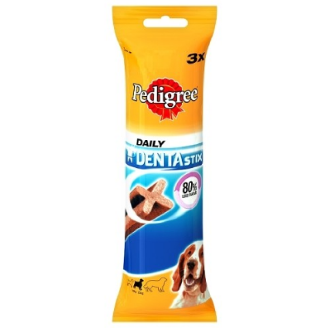 Pedigree? dentastixγια μεσαίου μεγέθους σκύλους 3τμχ Pedigree? dentastixγια μεσαίου μεγέθους σκύλους 3τμχ