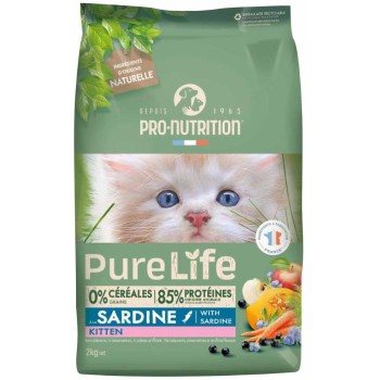 Pro-nutrition flatazor pure life πλήρης τροφή για γατάκια με σαρδέλα 2kg Pro-nutrition flatazor pure life πλήρης τροφή για γατάκια με σαρδέλα 2kg