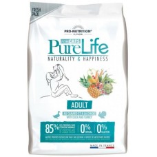Pro-nutrition flatazor pure life cat πλήρης τροφή για ενήλικες γάτες με πάπια και γαλοπούλα