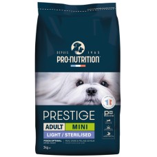 Pro-nutrition flatazor prestige για υπέρβαρα&στειρωμένα μικρόσωμα σκυλιά 3kg +2  Dentastix 3τμχ Δώρο