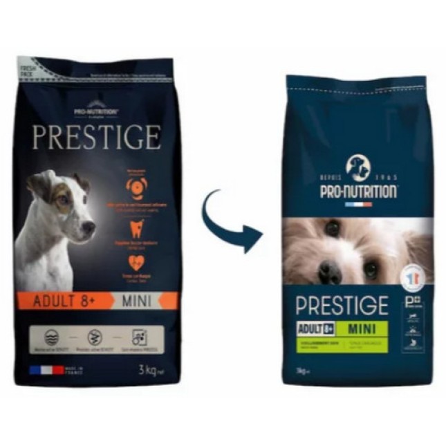 Pro-nutrition flatazor prestige για ενήλικα μικρόσωμα σκυλιά άνω των 8ετών 3kg Pro-nutrition flatazor prestige για ενήλικα μικρόσωμα σκυλιά άνω των 8ετών 3kg
