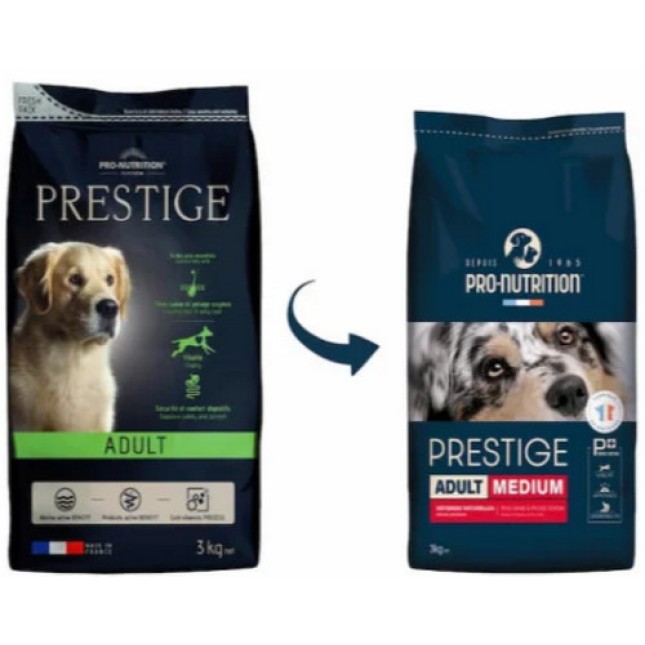 Pro-nutrition flatazor prestige Πλήρης τροφή για ενήλικους μεσαίους σκύλους Pro-nutrition flatazor prestige Πλήρης τροφή για ενήλικους μεσαίους σκύλους