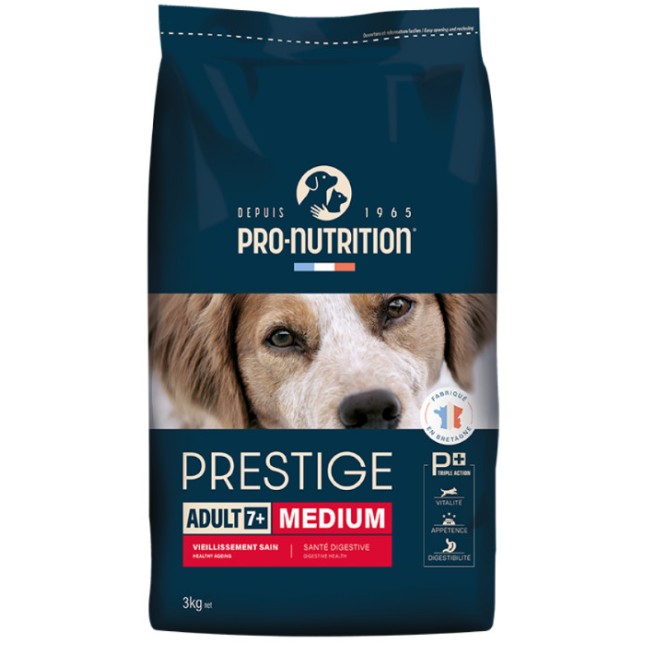 Pro-nutrition prestige για ηλικιωμένα σκυλιά άνω των 7ετών 3kg Pro-nutrition prestige για ηλικιωμένα σκυλιά άνω των 7ετών 3kg