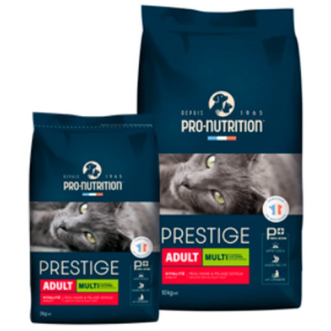 Pro-nutrition Prestige πλήρης τροφή για ενήλικες γάτες με πουλερικά και λαχανικά