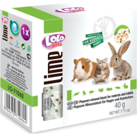 Lolo pets πέτρα ασβ. τρωκτ. ποπ κορν 40gr