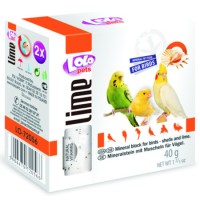Lolo πέτρα ασβεστίου πουλιών με κοχύλια 40gr