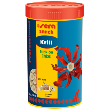 Sera krill snack prof.100ml,τροφή για την ανάπτυξη του χρώματος των ψαριών. Sera krill snack prof.100ml,τροφή για την ανάπτυξη του χρώματος των ψαριών.