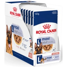 Royal Canin Πλήρης τροφή για ενήλικους σκύλους μεγαλόσωμων φυλών 10x140gr Royal Canin Πλήρης τροφή για ενήλικους σκύλους μεγαλόσωμων φυλών 10x140gr