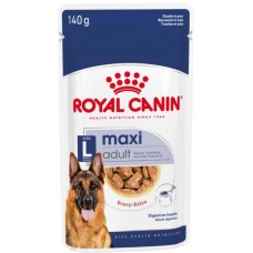 Royal Canin πλήρης τροφή Size Health Nutrition Wet maxi adult 140g