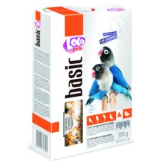 Lolo pets πλήρης τροφή για love birds για όλες τις διατροφικές τους ανάγκες