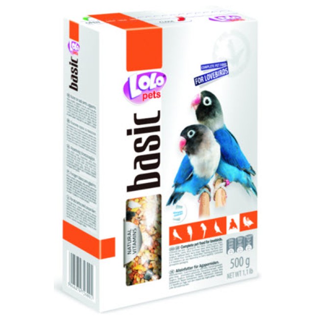 Lolo pets πλήρης τροφή για love birds για όλες τις διατροφικές τους ανάγκες Lolo pets πλήρης τροφή για love birds για όλες τις διατροφικές τους ανάγκες