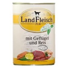 Landfleisch με πουλερικά και ρύζι 400gr Landfleisch με πουλερικά και ρύζι 400gr