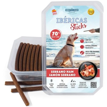Mediterranean Ημίυγρα sticks Ibericas σε ταπεράκι με ζαμπόν 350gr Mediterranean Ημίυγρα sticks Ibericas σε ταπεράκι με ζαμπόν 350gr