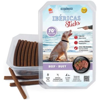 Mediterranean Ημίυγρα sticks Ibericas σε ταπεράκι από βοδινό 27τεμ.350g Mediterranean Ημίυγρα sticks Ibericas σε ταπεράκι από βοδινό 27τεμ.350g