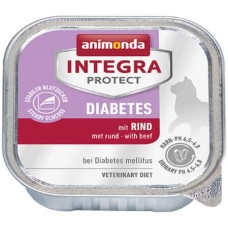 Animonda Ιntegra Protect Diabetes Βοδινό για γάτες με σακχαρώδη διαβήτη 100gr