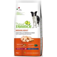 Natural Trainer για ενήλικους σκύλους μεσαίου μεγέθους με κοτόπουλο 12kg Natural Trainer για ενήλικους σκύλους μεσαίου μεγέθους με κοτόπουλο 12kg