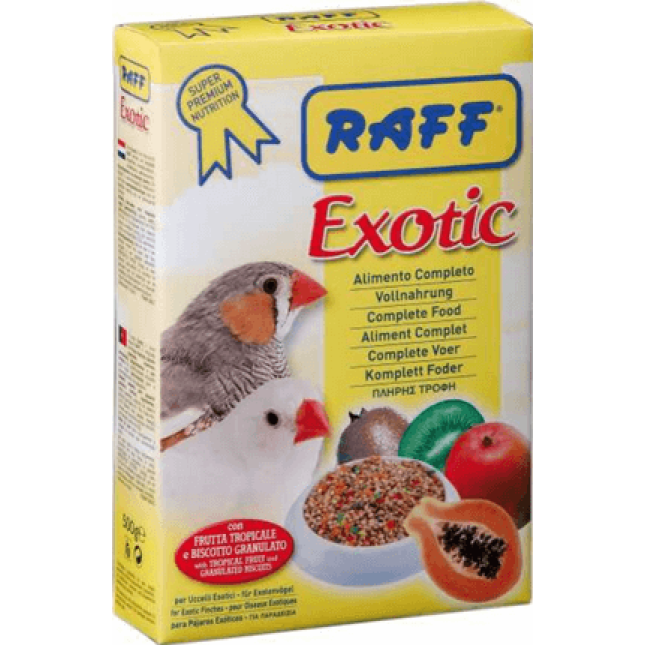 Raff exotic τροφή για παραδείσια 500gr