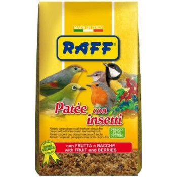 Raff Patte Con Insetti μαϊνοτροφή με έντομα 400gr Raff Patte Con Insetti μαϊνοτροφή με έντομα 400gr