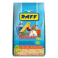 Raff Delicate mix Αυγοτροφή  υγρή λευκή ουδέτερη μαλακή αυγοτροφή πλούσια σε μέλι και μήλο