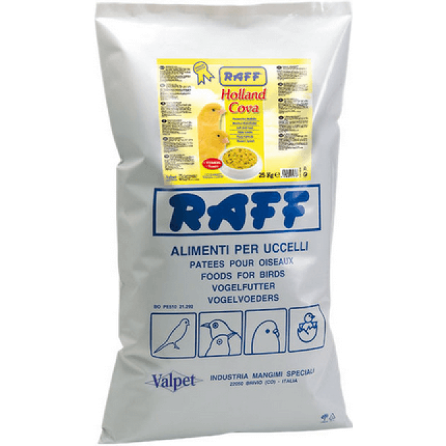 Raff hοlland cova μαλακή κίτρινη αυγοτροφή 1kg (χύμα) Raff hοlland cova μαλακή κίτρινη αυγοτροφή 1kg (χύμα)
