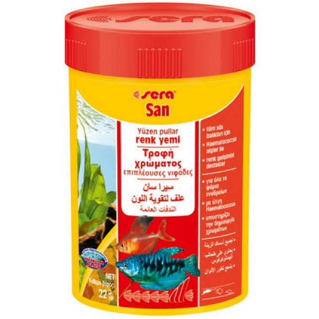 Sera san 250ml,τροφή ψαριών Sera san 250ml,τροφή ψαριών