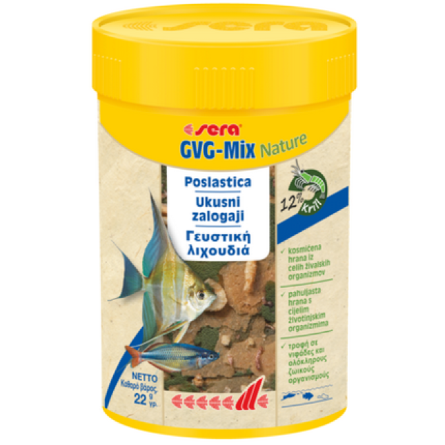 Sera gvg-mix 100ml,Τροφή ψαριών Sera gvg-mix 100ml,Τροφή ψαριών