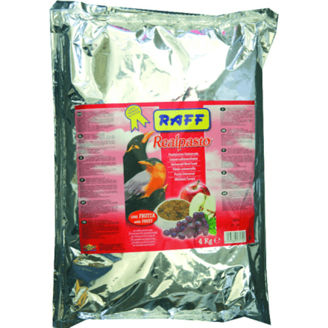 Raff real pasto 4kg μαϊνoτροφή με πρωτεΐνες και φρούτα