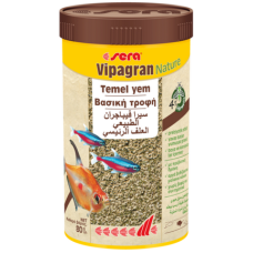 Sera Vipagran Nature, τροφή τροπικών ψαριών σε κόκκους 250ml Sera Vipagran Nature, τροφή τροπικών ψαριών σε κόκκους 250ml